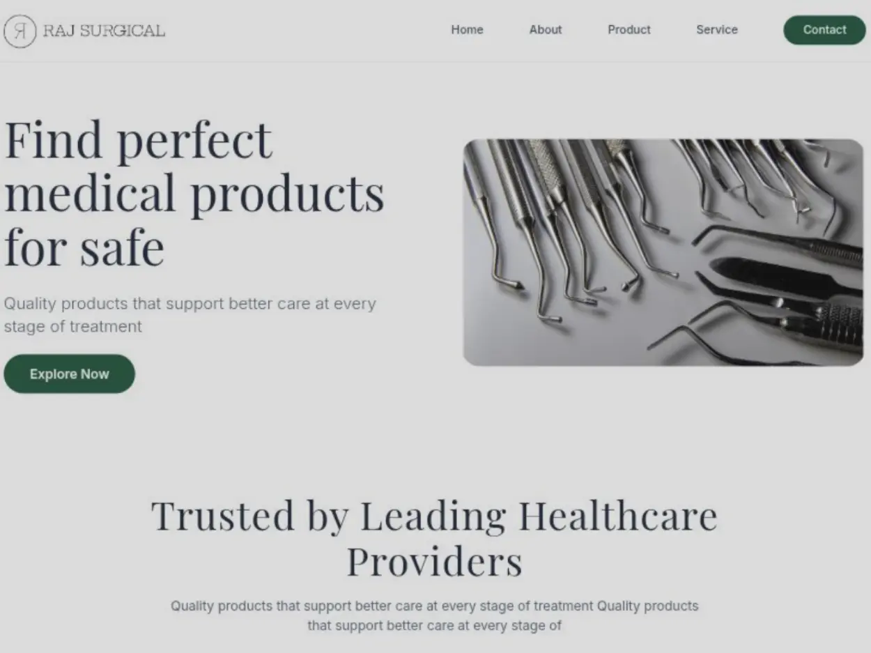 Raj Surgical background